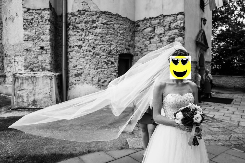 Sukienka ślubna Pratta + welon
