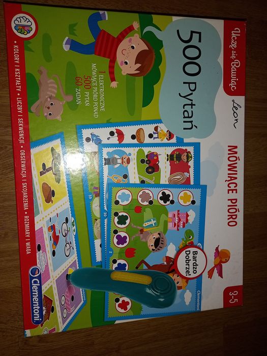 500 pytań Mówiące Pióro Clementoni