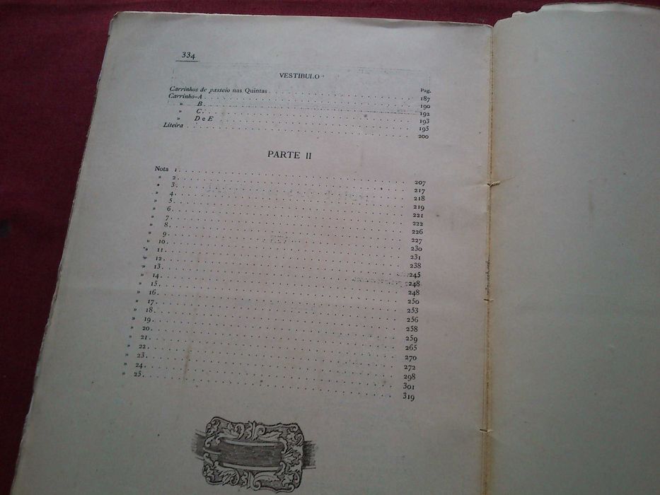 Raro Prontuário Dos Carros Nobres Casa Real Portuguesa 1909