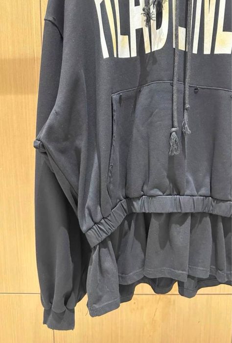 чорний худі Project G/R "HEADLINER"