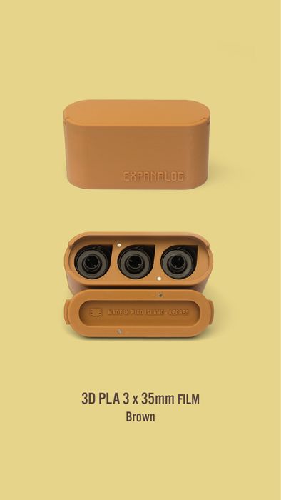 Caixa para rolos 35mm by EXPANALOG