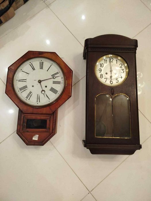 Stary zegar wiszący zabytkowy junghans Gustaw Becker