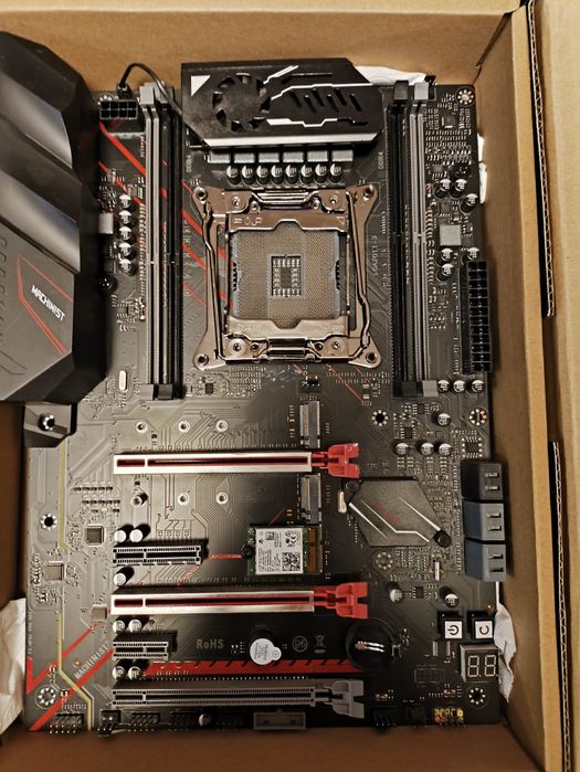 xeon + placa mãe + duas DDR4 32gb