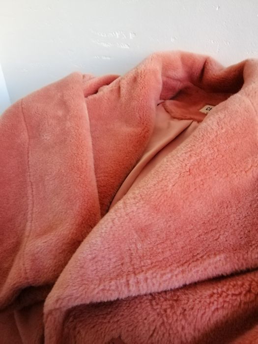 Шубка штучна, розмір S. Оверсайз