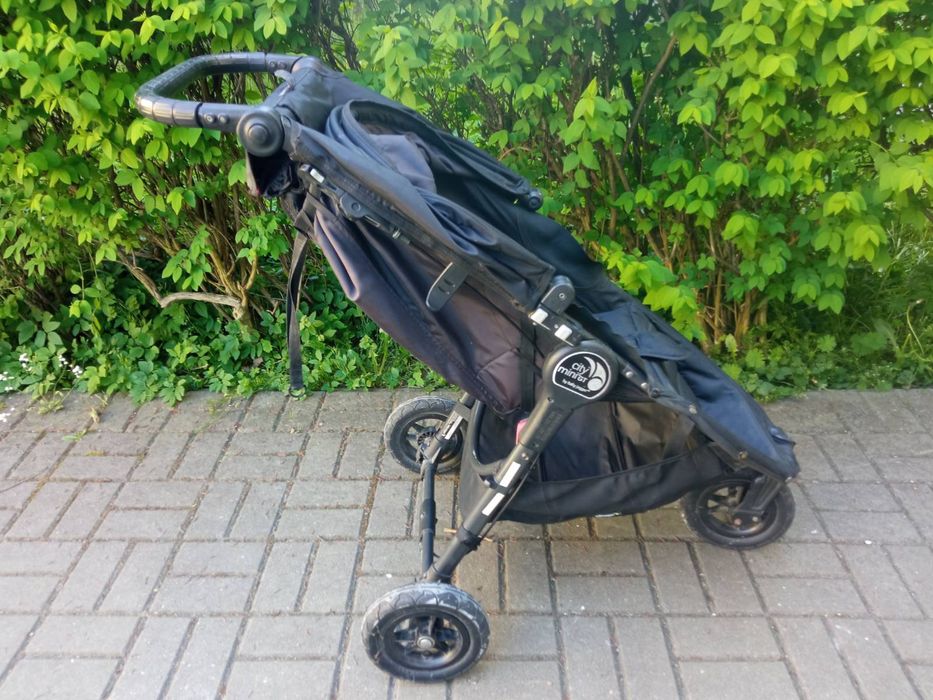 Wózek spacerowy Baby Jogger City Mini GT, folia, pałąk