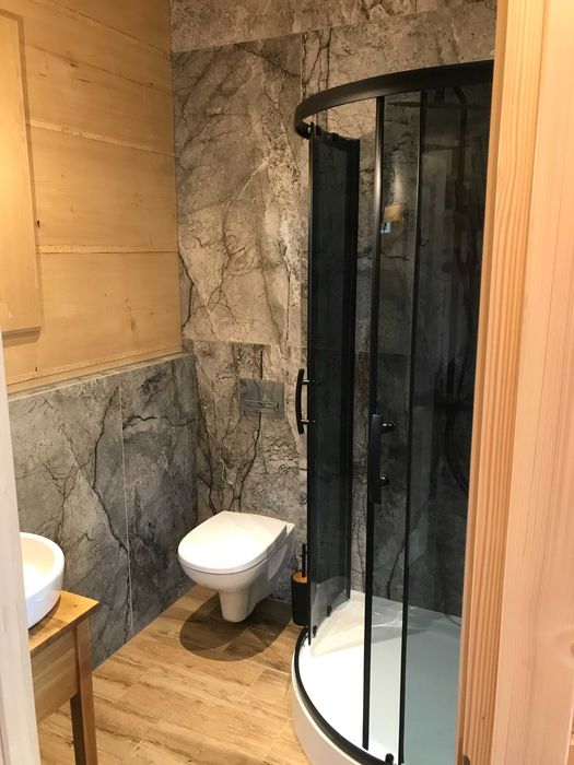 Drewniany Góralski domek z balią w Górach Podhale "Na Zogrodzie"