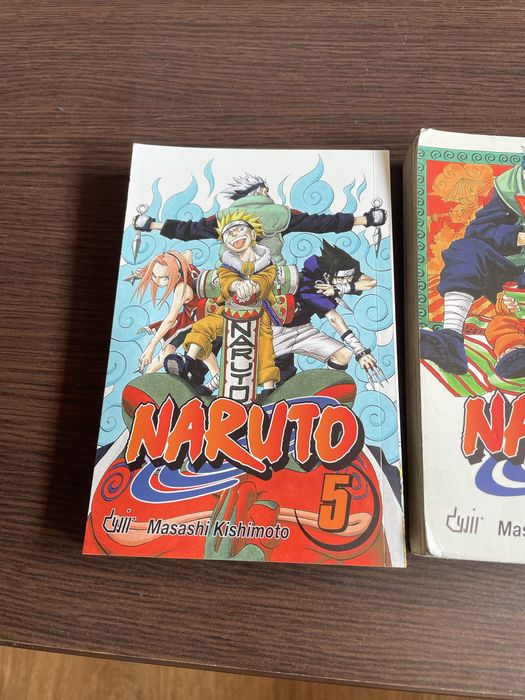 Naruto Manga 1,2,3,5