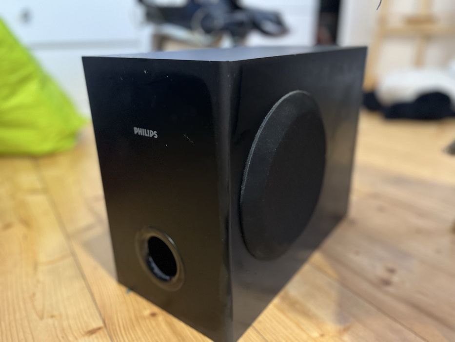 Philips zestaw audio 2.1 z odtwarzaczem CD + subwoofer