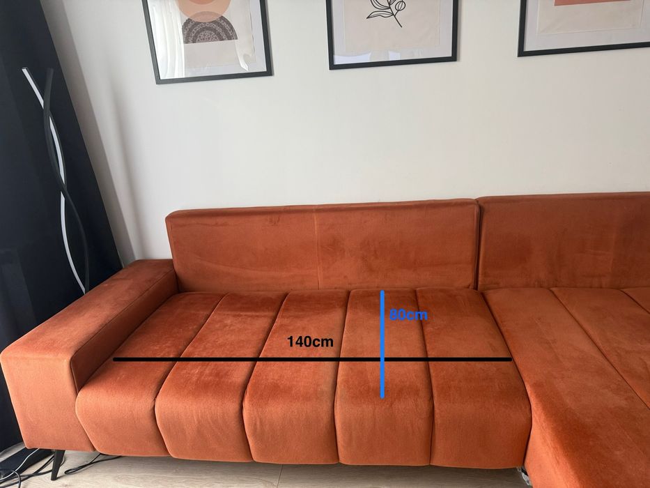 Narożnik/sofa VELVET
