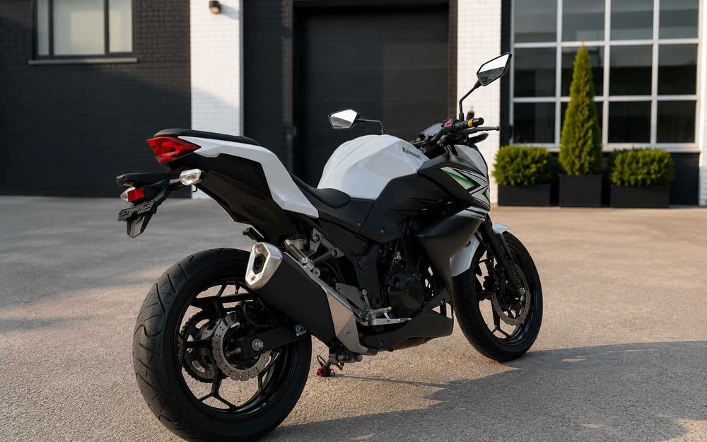 Kawasaki Z250 2013 рік, білий, пробіг лише 6 872 км