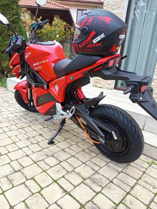 Електробайк PYTHON 2800Wt Права не треба Электро мотоцикл 2800W Black