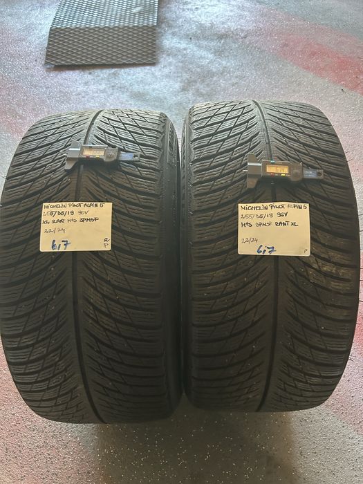 2x 255/35R19 96V MICHELIN PILOT ALPIN 5 opony zimowe 2024R M+S 3PMSF XL RANT