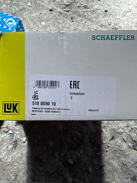 Embraiagem e rolamento + filtros