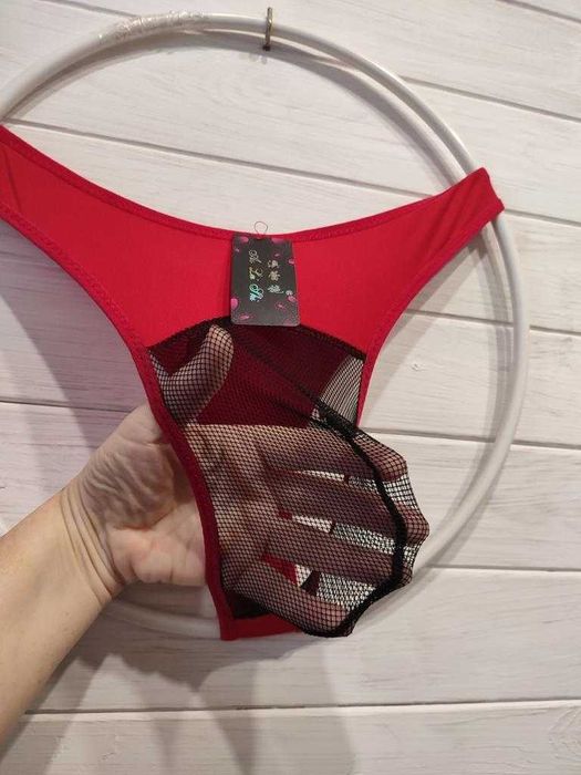 мужские ажурные трусики  стринги от бренда  Clever-все размеры -2 вида