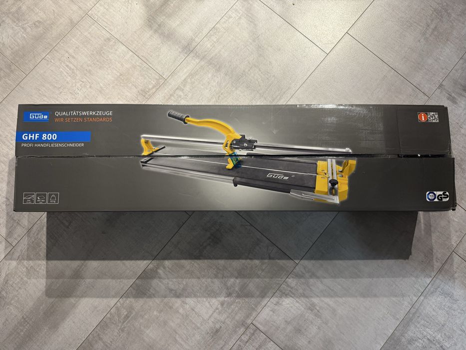 Nowa przecinarka do plytek 80cm maszynka do ciecia plytek gresu GUDE