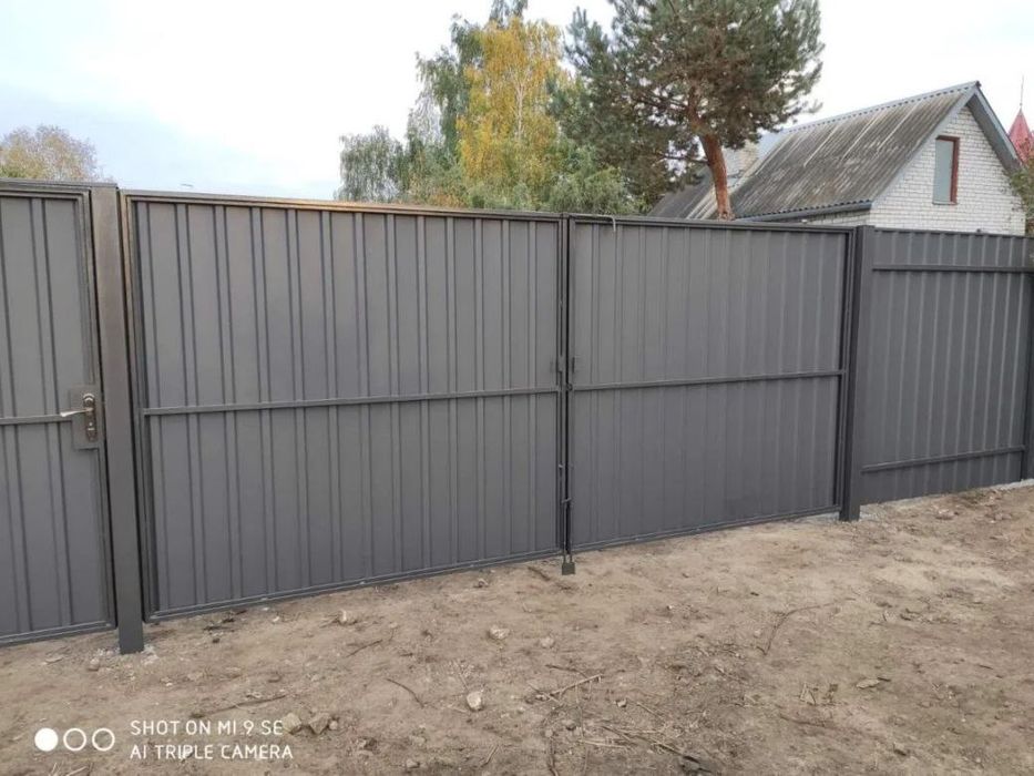 Зварювальні роботи, навеси,забори з профнастилу