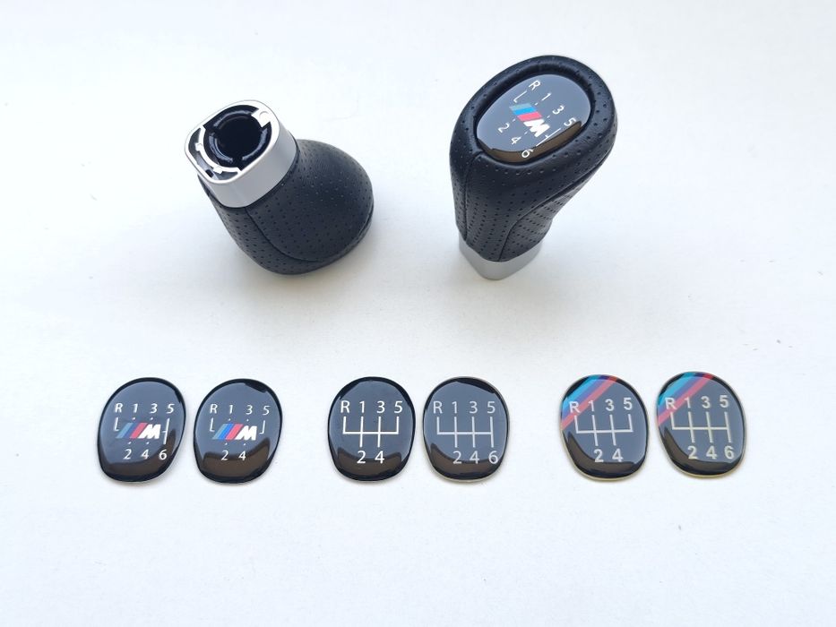 Manete Moca Manípulo Manopla Maçaneta Alavanca velocidades BMW Pele Perfurada Pack M 5 6 M E30 E36 E46 E90 E91 E92 E93 E34 E39 E60 E61 F10 F11 F20 F30