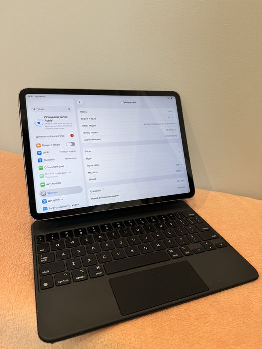 ipad pro 11 M1 Процесор 256gb Space gray 99% акумулятор