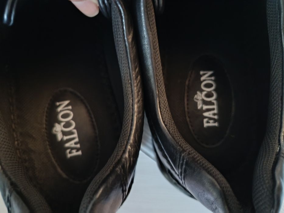 Buty męskie skórzane Falcon 42 Nowe