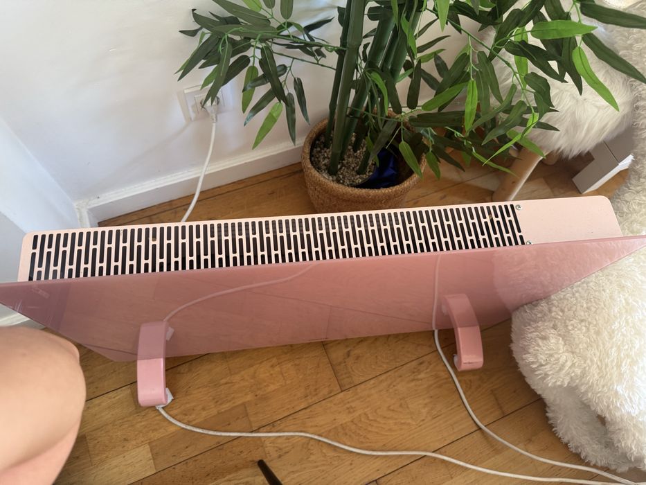Aquecedor rosa CREATE novo