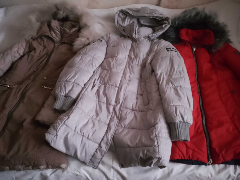 Куртки зимне-осенние 3 шт