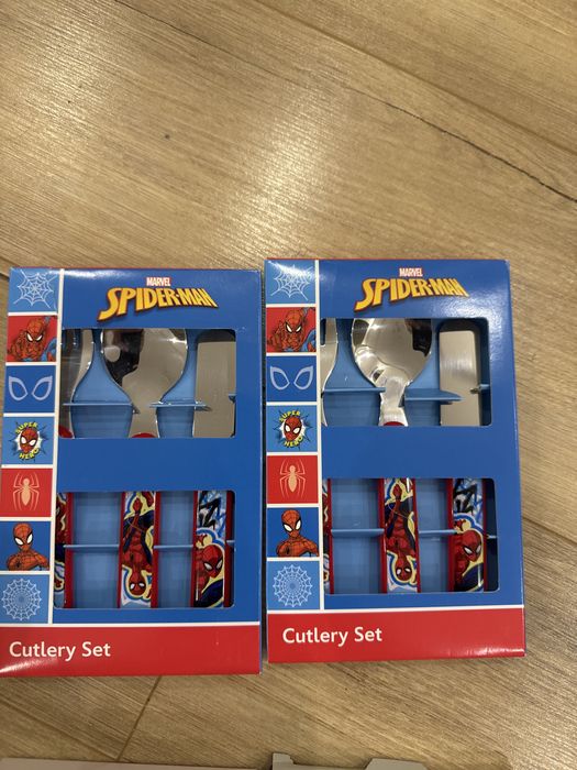 Набір ложка виделка пепа frozen cars spider man princess George