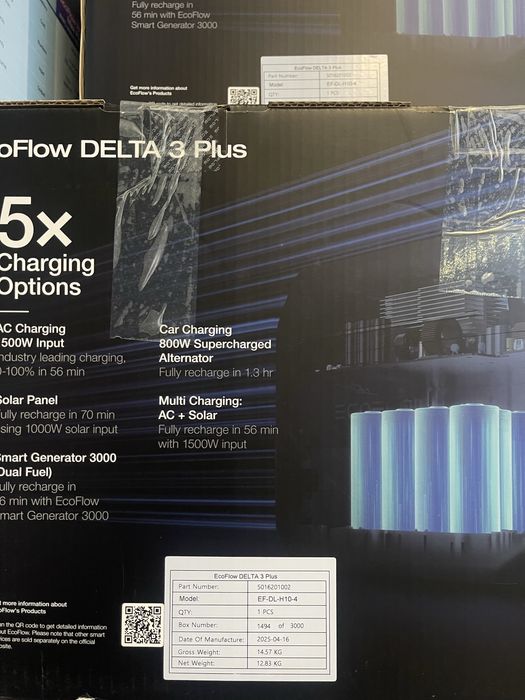 Ecoflow Delta 3 Plus EU Зарядная станция