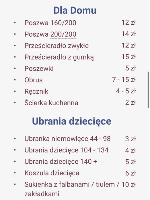 Prasowanie z dowozem Kraków i okolice wyprasowani.pl