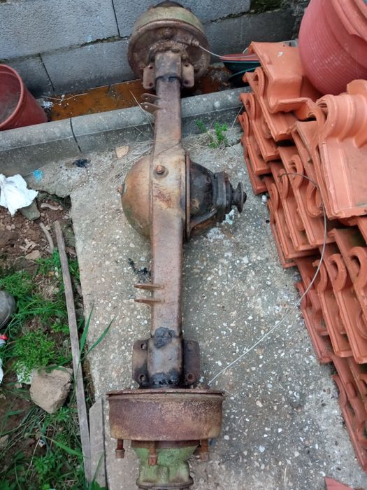 Eixos de reboque de motocultivador