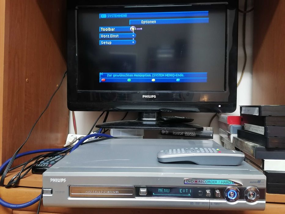 Nagrywarka PHILIPS HDRW 720 DVD Recorder/HDD 80GB Pilot