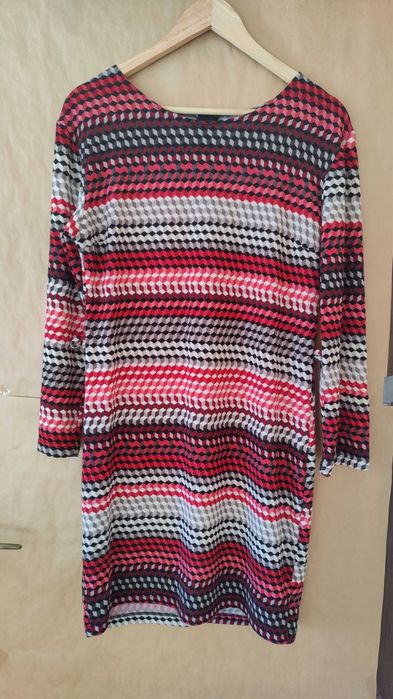 Sukienka - tunika z dzianiny, r. XL