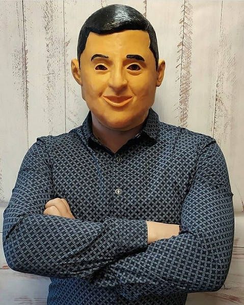 Маска Трамп Монро Тимошенко Путин Ельцин Брежнев Зеленский Джокер Йода