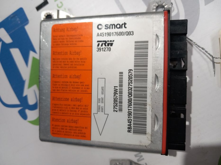Centralina de airbag Smart 451