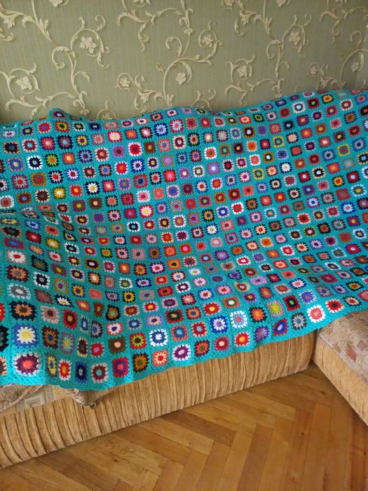 Плед ручноi роботи