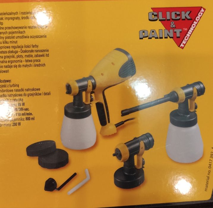 Краскопульт Wagner W550 Set в кейсе, Германия