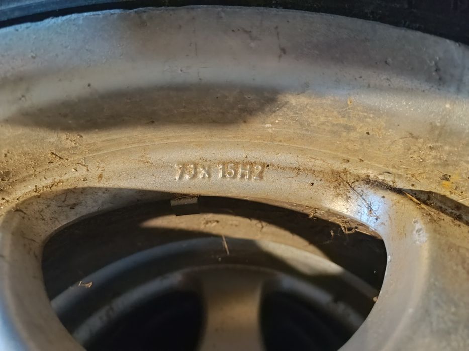 Колеса в зборі 4х100 r15