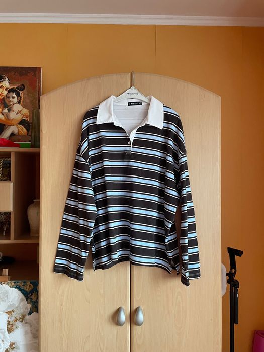 Лонгслів жіночий з комірцем