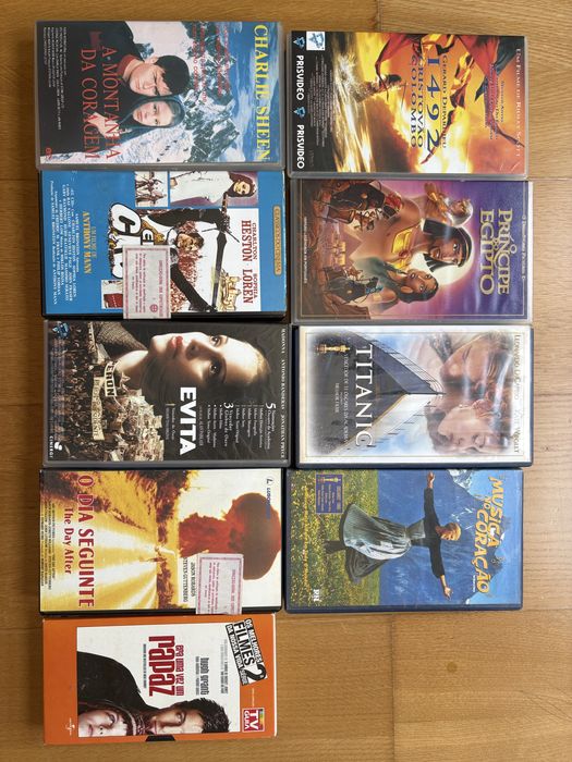 Filmes en VHS em excelente estado