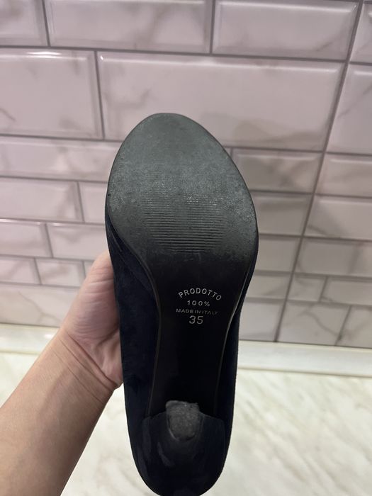 Туфлі жіночі замша, Italy, 35 розмір, стан відмінний.