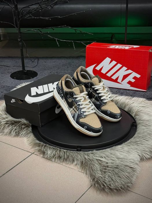 ТОП! Кросівки Кросівки Nike SB Dunk Low x Travis Scott 41 42 43 44 45