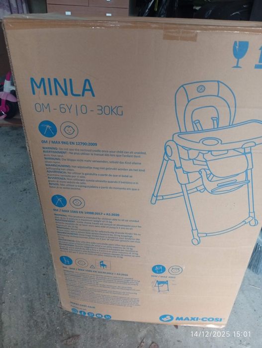 Maxi cosi Minla cadeira refeição