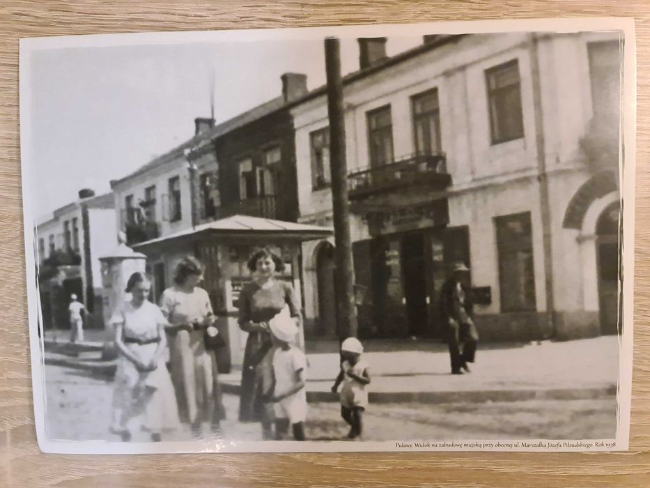 Pocztówka historyczna Puławy 1938 / 17/24cm /