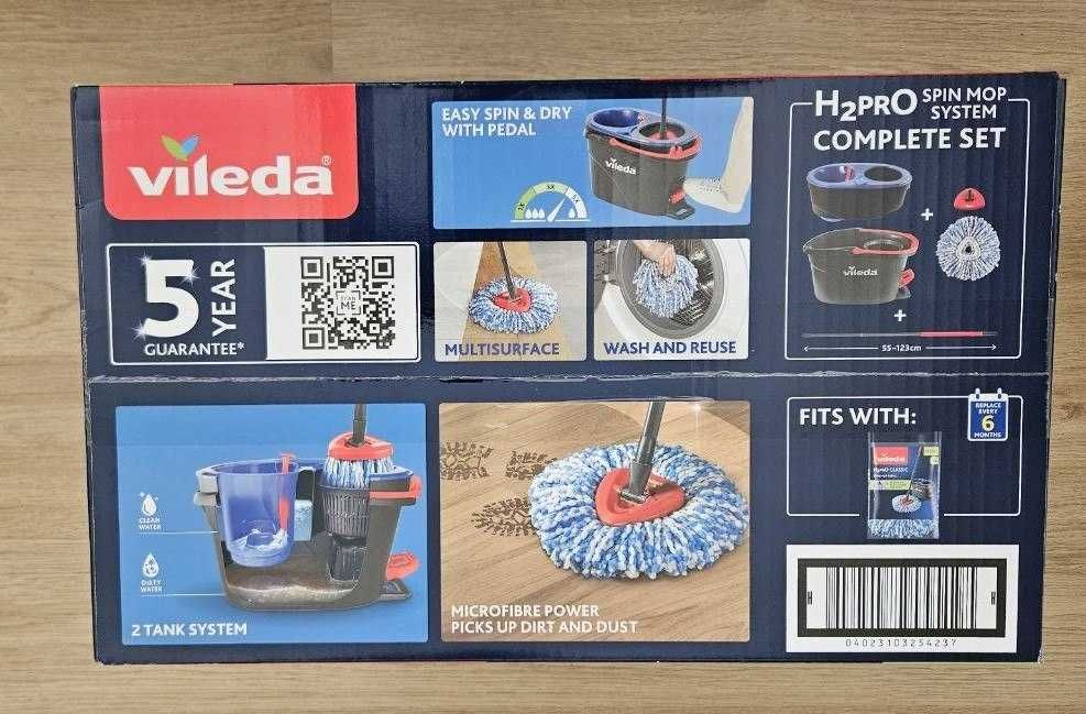 Nowy mop Vileda H2PRO