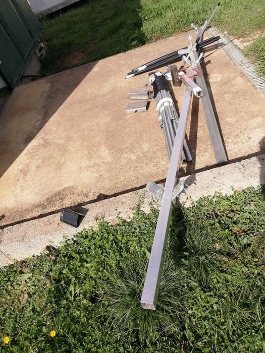 Vendo Antena Delta Loop de 4 elementos fabrico caseiro64750663219330122