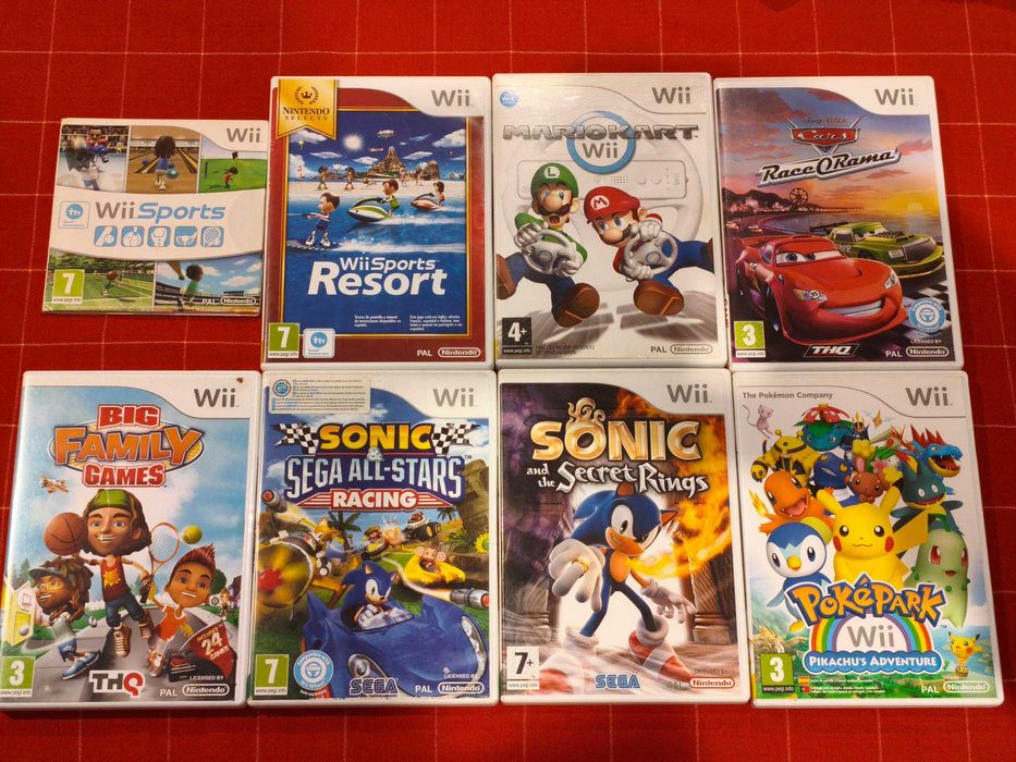 Wii V2 Branca + Jogos