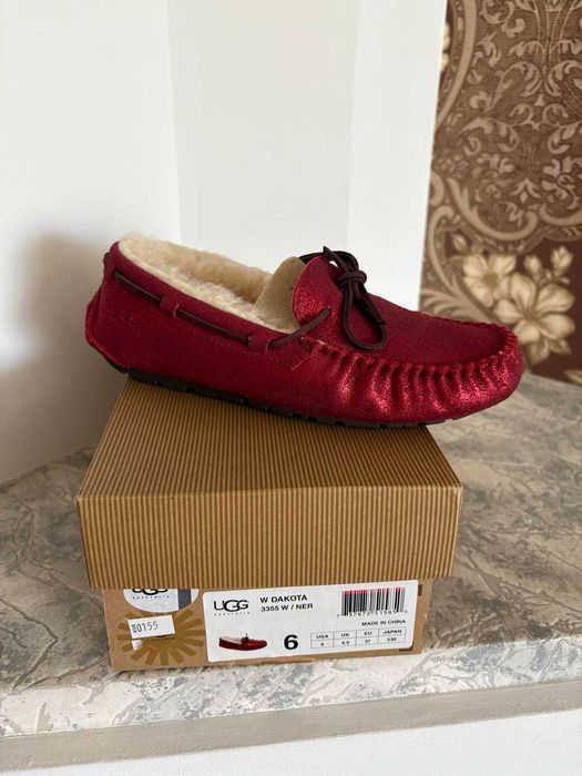 Мокасини замшеві, капці жіночі UGG Australia ОРИГІНАЛ НОВІ