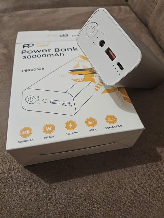 Павербанк (підходить для ноутбуків)  УМБ PowerPlant 30000mAh