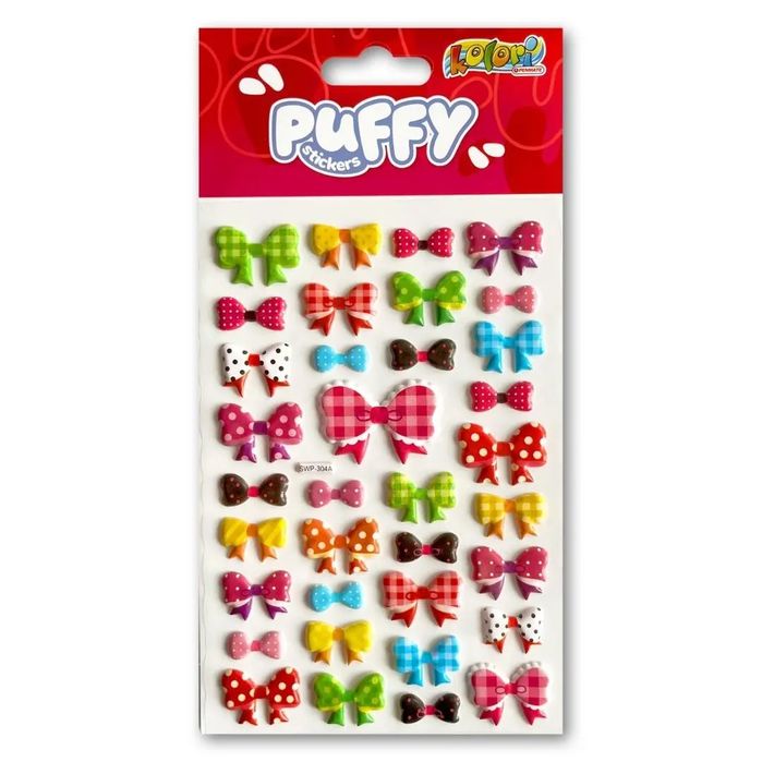 Naklejki Puffy Bows. Nowy Produkt