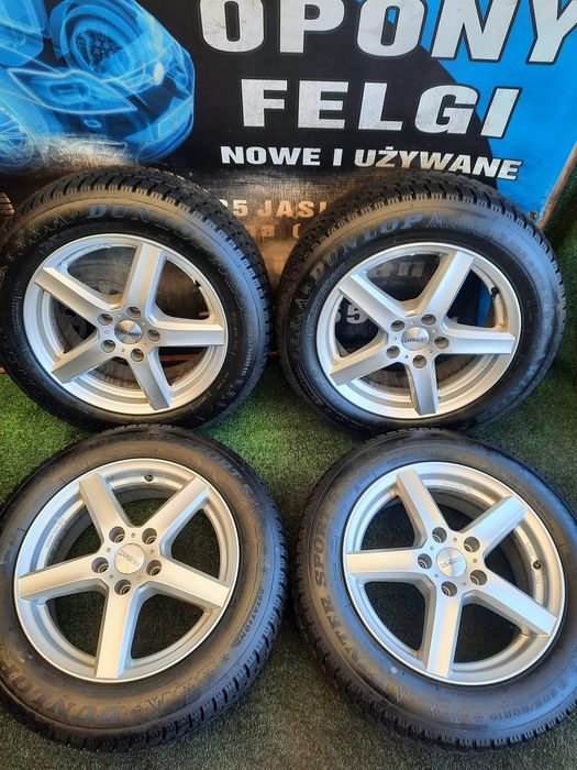 Koła zimowe 16 5×112 Vw Skoda Seat Audi  8.7mm jak Nowe