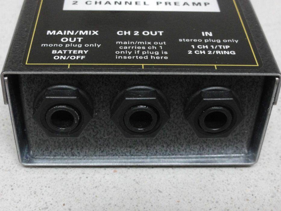 K&K Dual Channel Pro Preamp Stereo - Made in USA